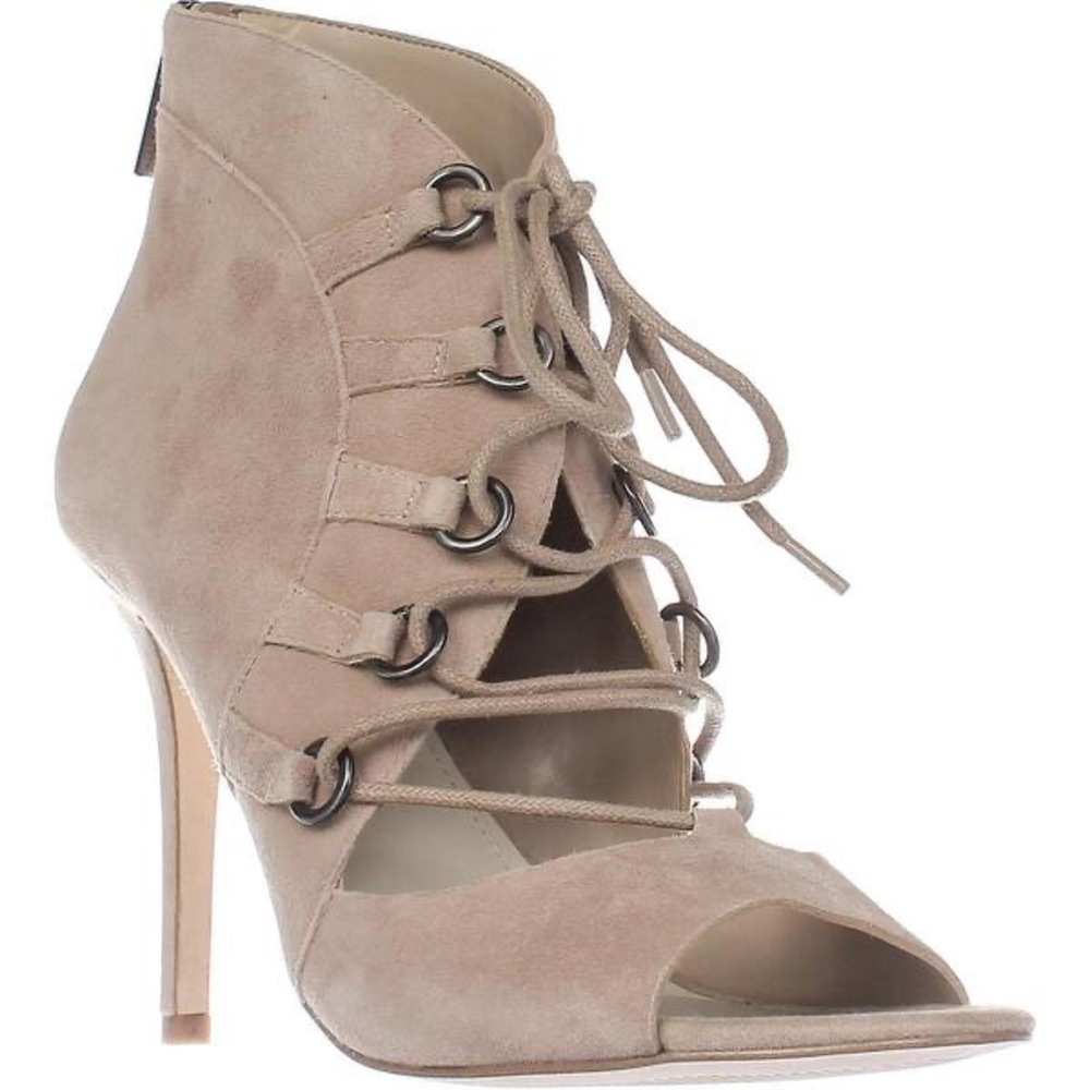 Bcbgeneration Deirdra Lace-up Stiletto Booties